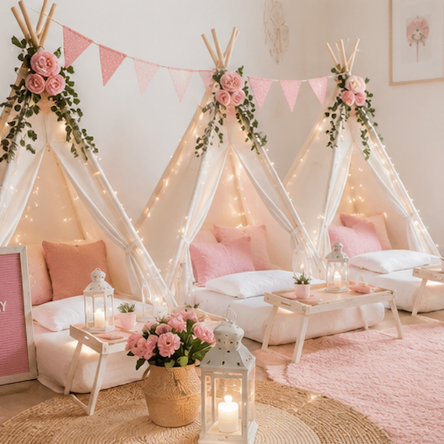 The Princess Garden Sleepover